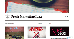 Desktop Screenshot of freshmarketingidea.com