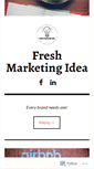 Mobile Screenshot of freshmarketingidea.com